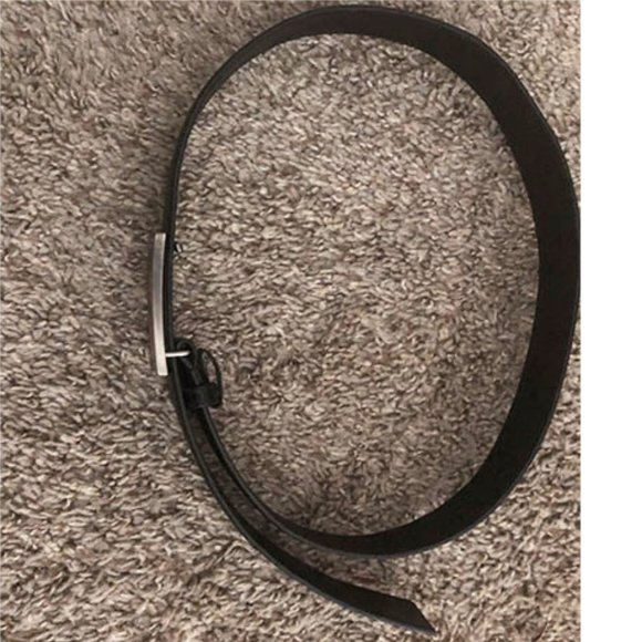 Fendi Baguette black leather belt main image 5